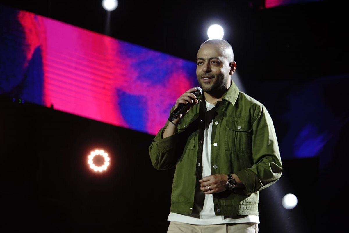 بحفل كامل العدد وبرعاية القاهرة 24.. تامر عاشور يتألق في حفلة الأخير بمناسبة احتفلات شم النسيم