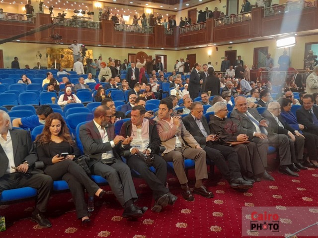 نجوم الفن في فعاليات مؤتمر مستقبل الدراما في مصر بـ ماسبيرو