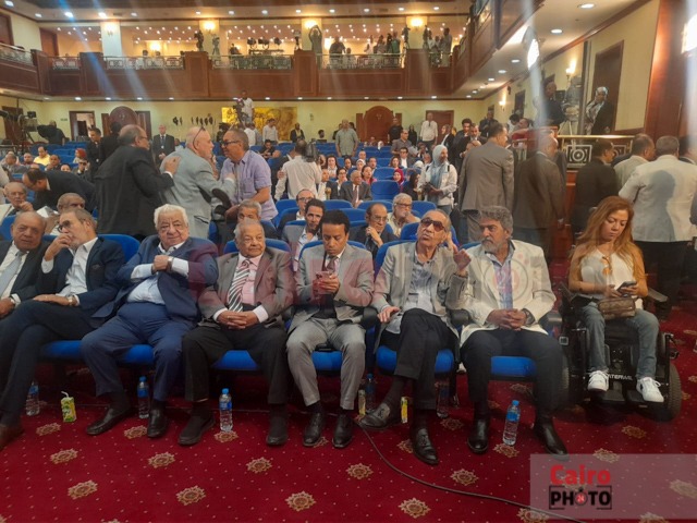 نجوم الفن في فعاليات مؤتمر مستقبل الدراما في مصر بـ ماسبيرو