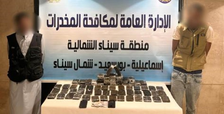 المتهمين والمضبوطات