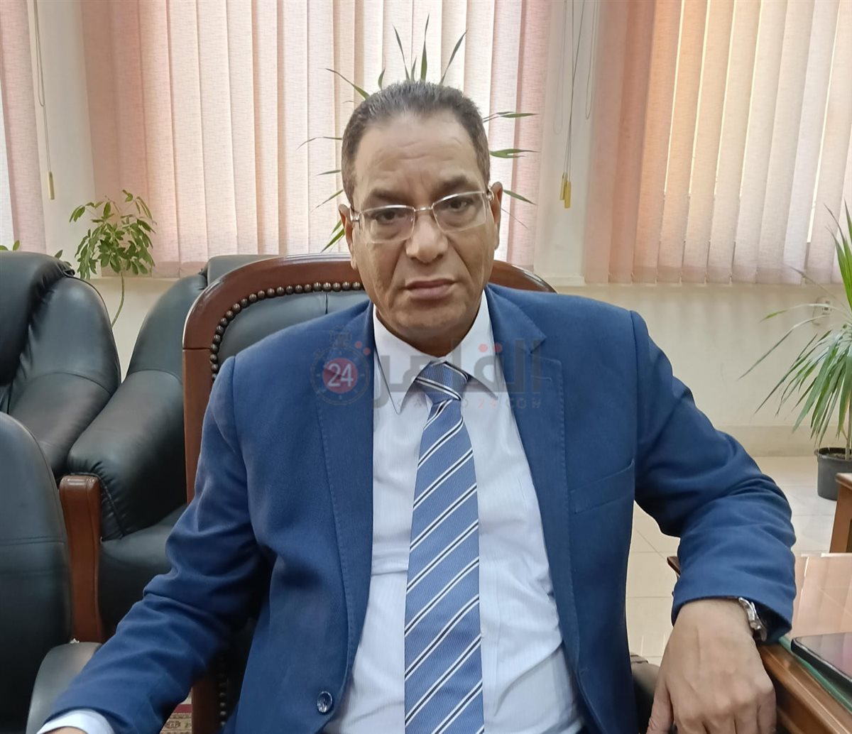 الدكتور جمال على عميد كلية التجارة بـ جامعة حلوان