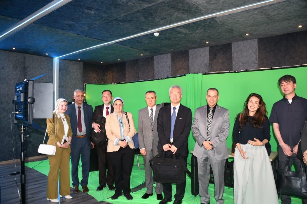 جانب من الزيارة 