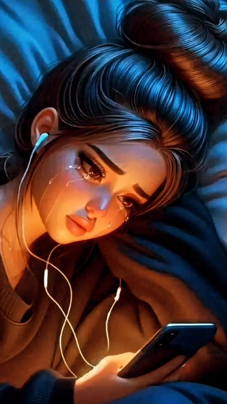 خلفيات بنات حزينة تبكي