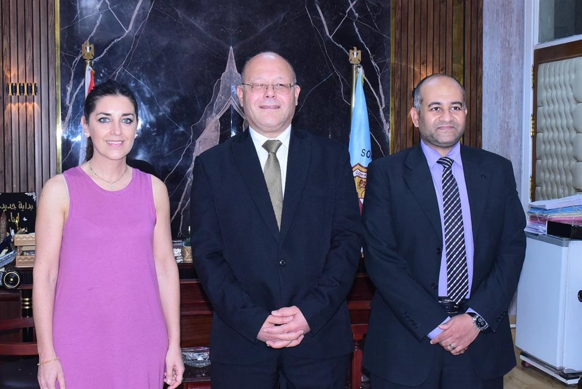  تعاون علمي بين جامعتي سوهاج وقرطبة بإسبانيا 