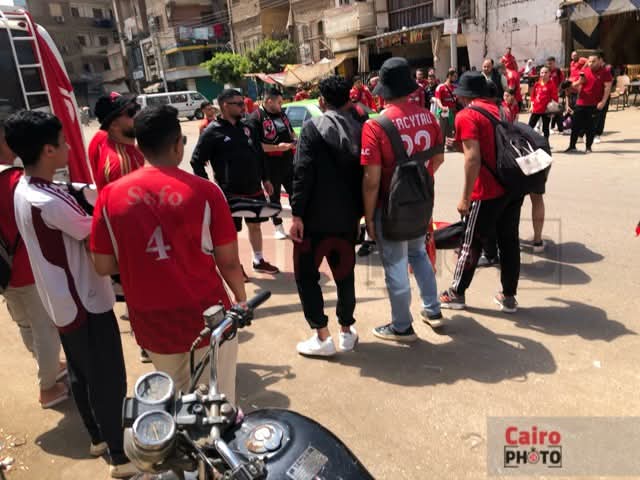 ترحال الأهلي في المنوفية قبل السفر لمؤازرة الفريق أمام صنداونز