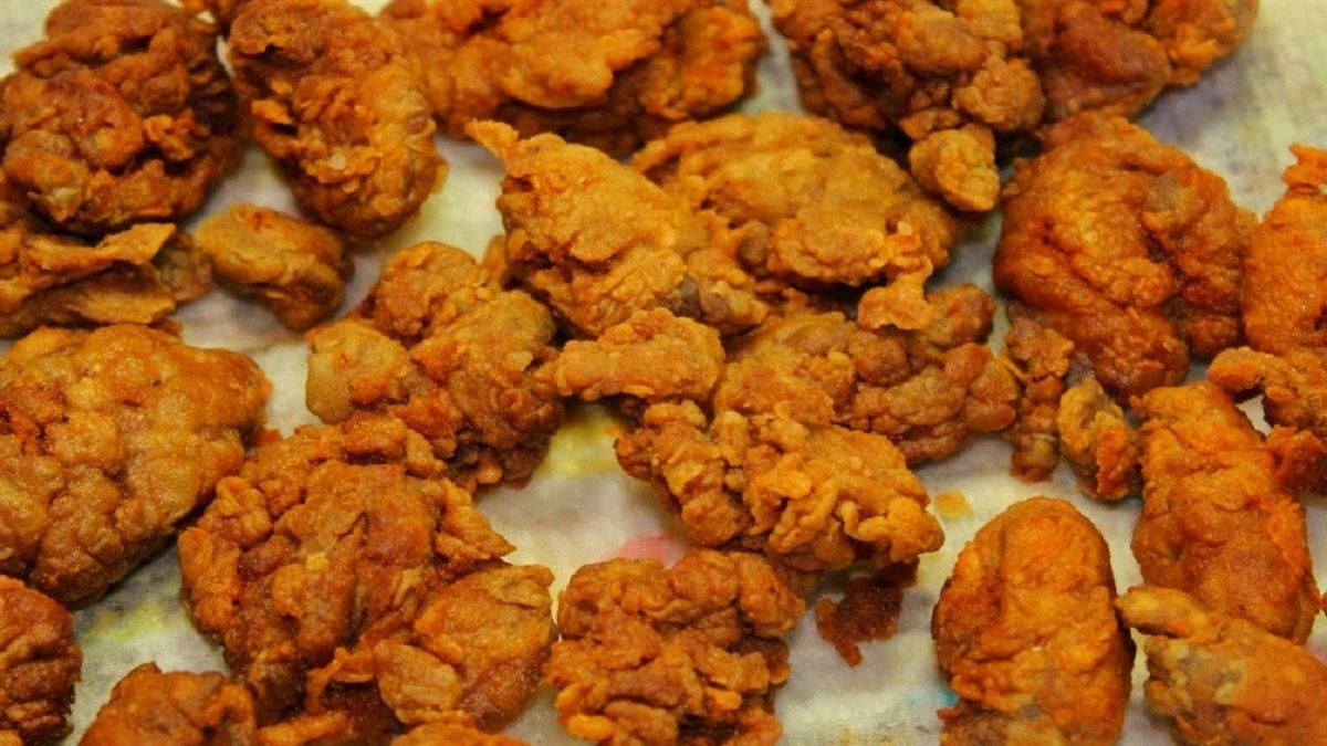 مقادير عمل كبدة دجاج بانيه