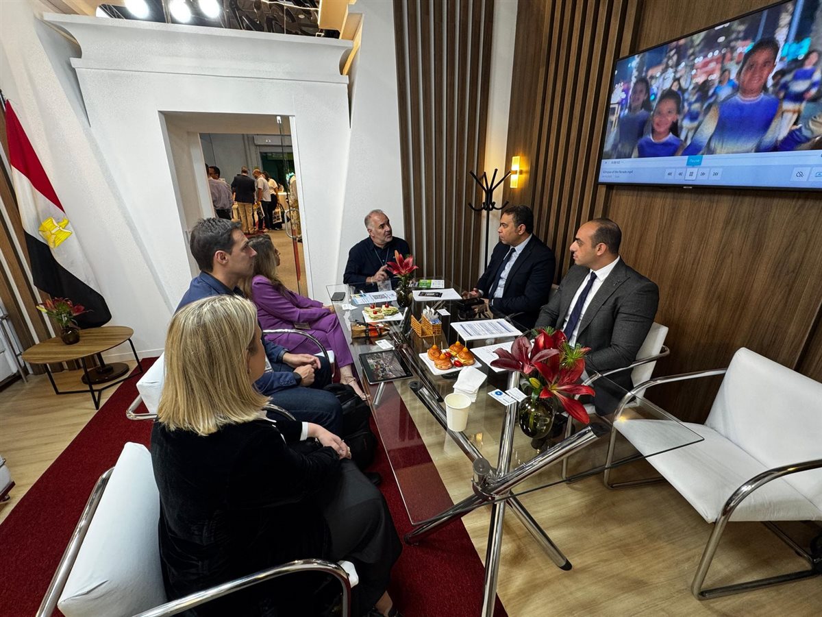 الجناح المصري بالمعرض السياحي الدولي بالبرازيل