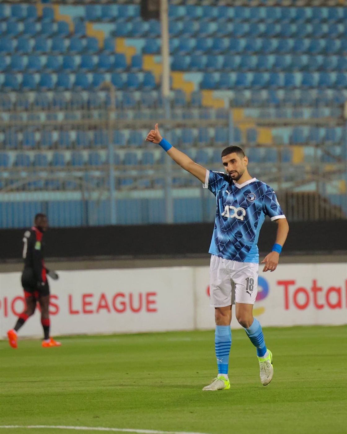 مباراة بيراميدز وأورلاندو بايرتس في نصف نهائي دوري الأبطال