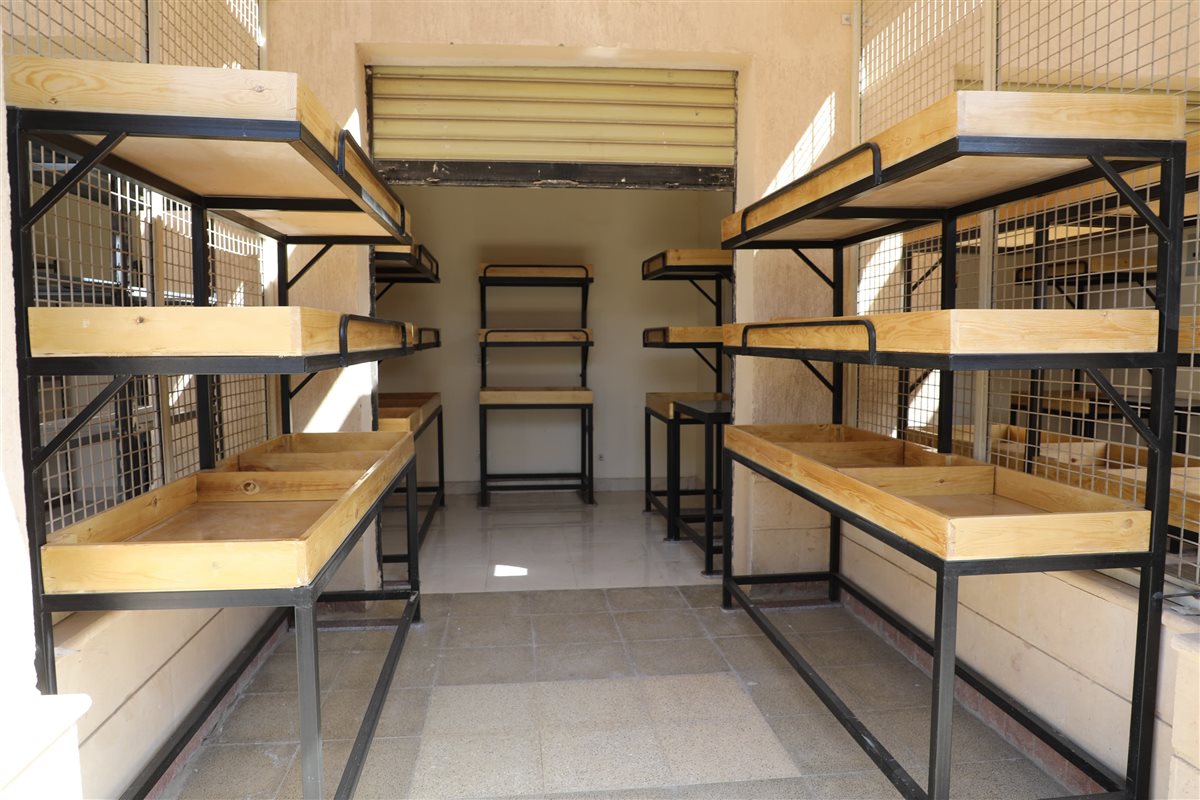 إزالة سوق الزلزال العشوائى بالمقطم 