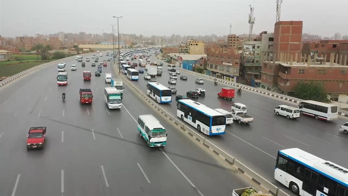 تشغيل الأتوبيس الترددي على الطريق الدائري