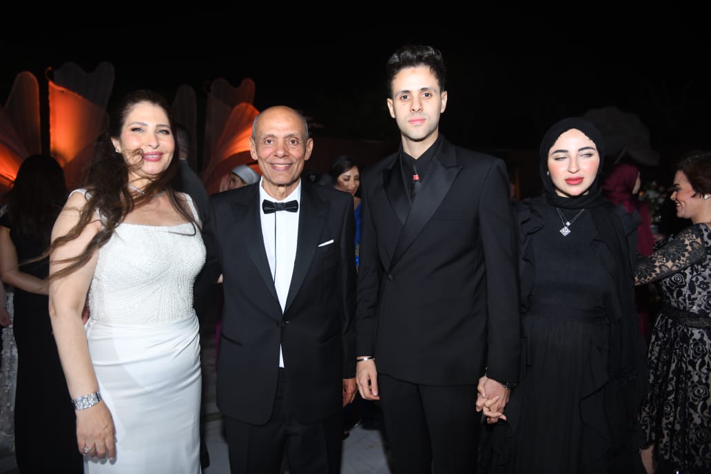 كل النجوم الفن في حفل زفاف نور إمام ابنه شقيق عادل إمام 