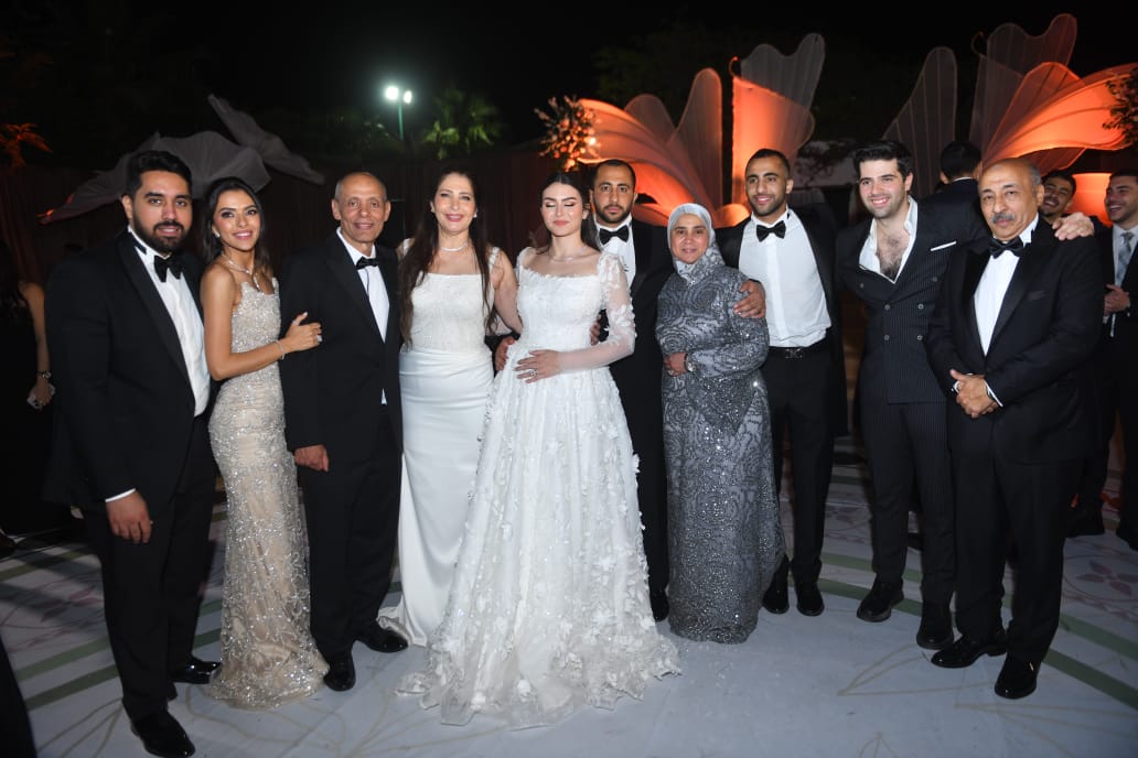 كل النجوم الفن في حفل زفاف نور إمام ابنه شقيق عادل إمام 
