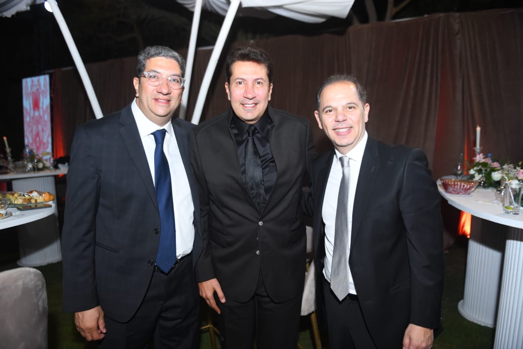 كل النجوم الفن في حفل زفاف نور إمام ابنه شقيق عادل إمام 