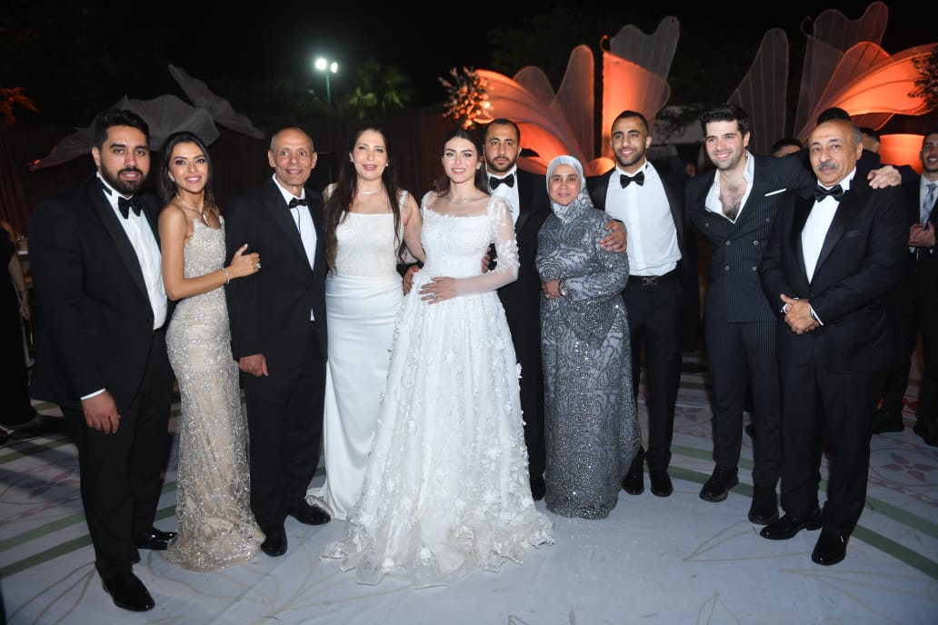 كل النجوم الفن في حفل زفاف نور إمام ابنه شقيق عادل إمام 