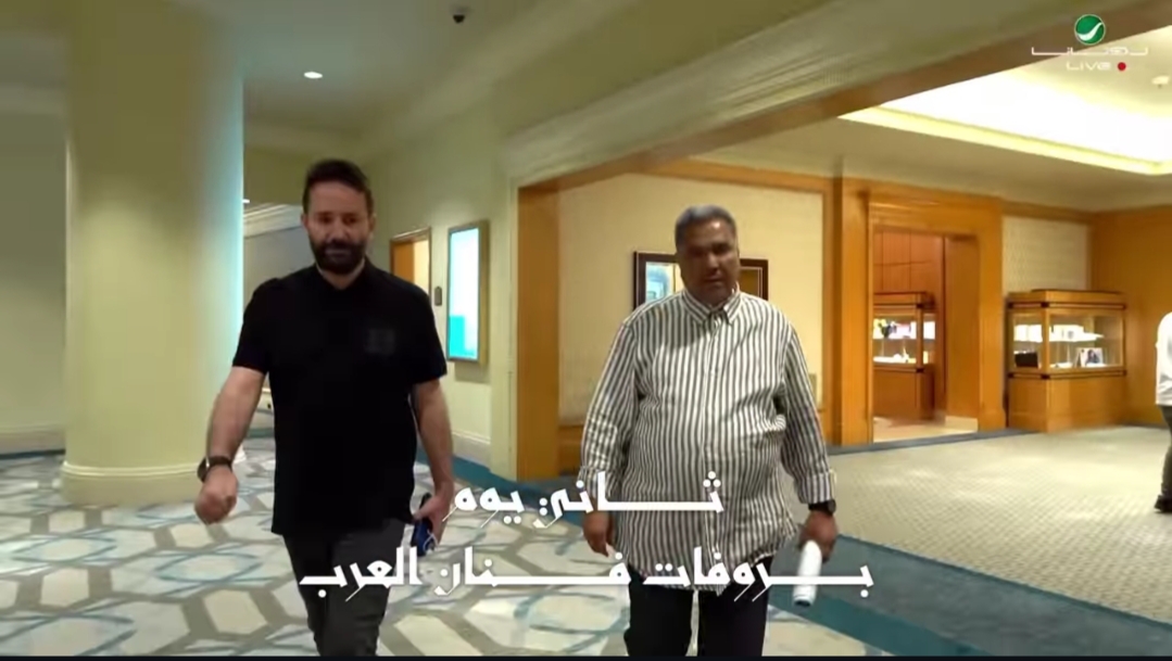 بروفات حفل محمد عبده في دار الأوبرا المصرية 