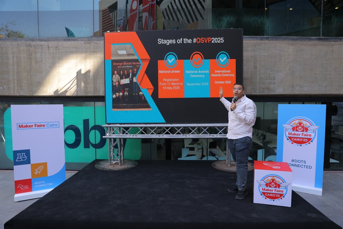 مشاركة أورانج مصر في معرض Maker Faire Cairo 