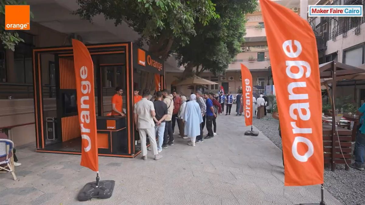 مشاركة أورانج مصر في معرض Maker Faire Cairo 