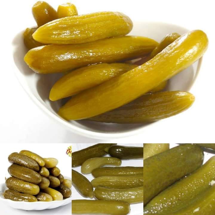 طريقة عمل مخلل الخيار الكبير
