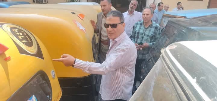 ضبط 60 توك توك مخالف خلال حملات مرورية في كوم حمادة 