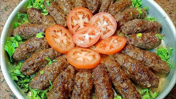 طريقة عمل كفتة مدخنة بالبصل والطماطم