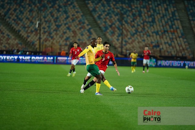 مباراة مصر وجنوب إفريقيا في افتتاح كأس أمم إفريقيا للشباب