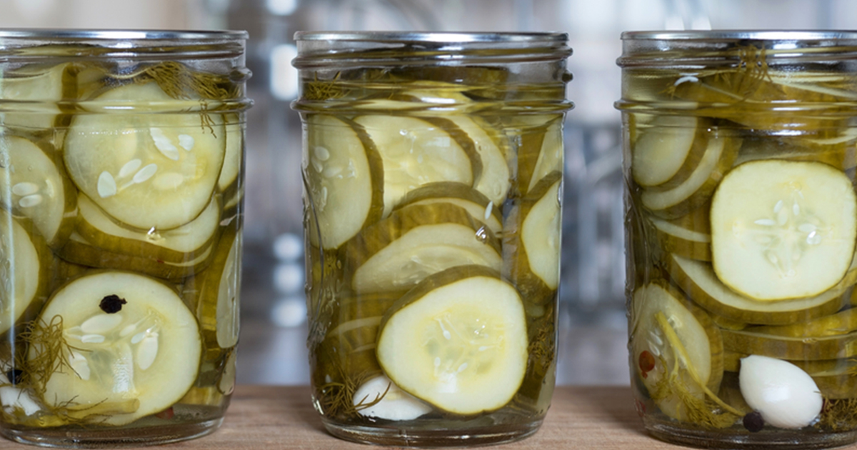 طريقة عمل مخلل الخيار المقطع