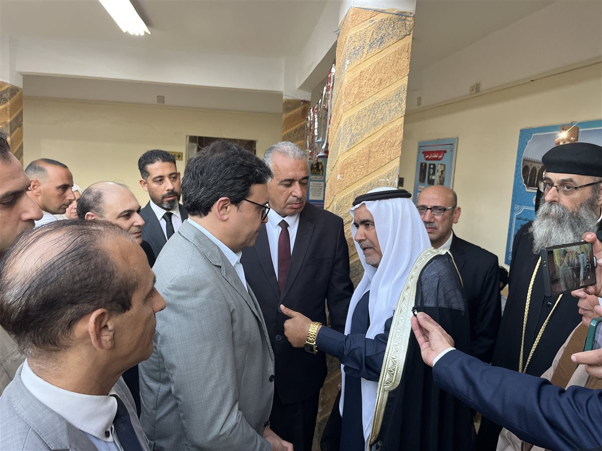 هنو يفتتح بيت ثقافة المساعيد في العريش 