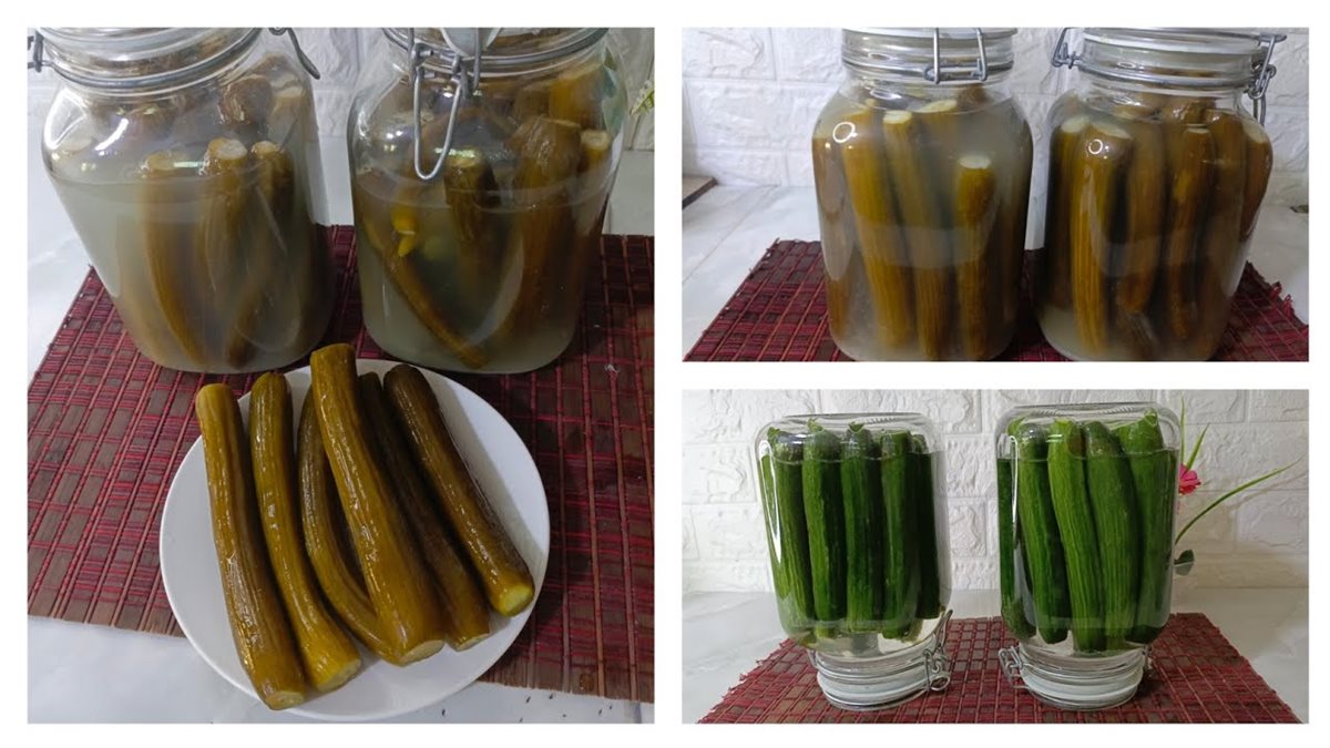 طريقة عمل مخلل الخيار شام الأصيل