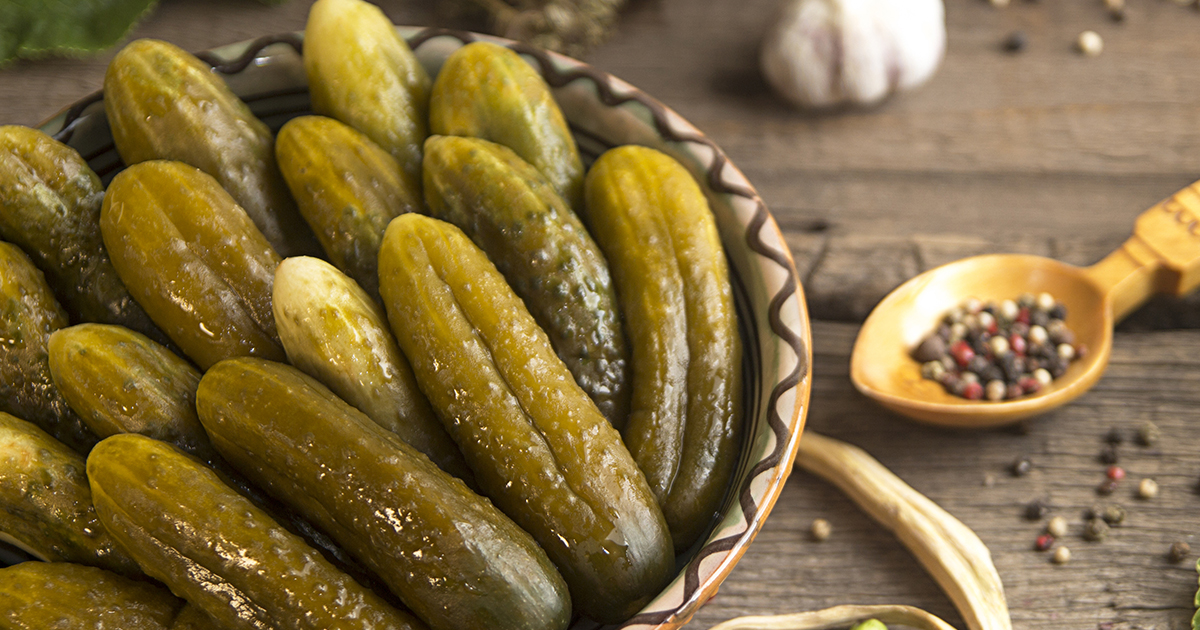 طريقة عمل مخلل الخيار شام الأصيل