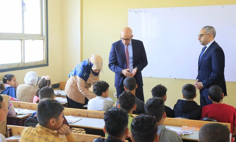 جدول امتحانات الصف الرابع الابتدائي الترم الثاني 2025 محافظة المنوفية