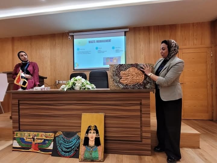 المتحف اليوناني الروماني يستقبل وفدًا دوليًا من Green Museum Hub