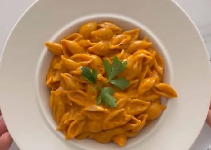 مقادير عمل مكرونة بينك صوص