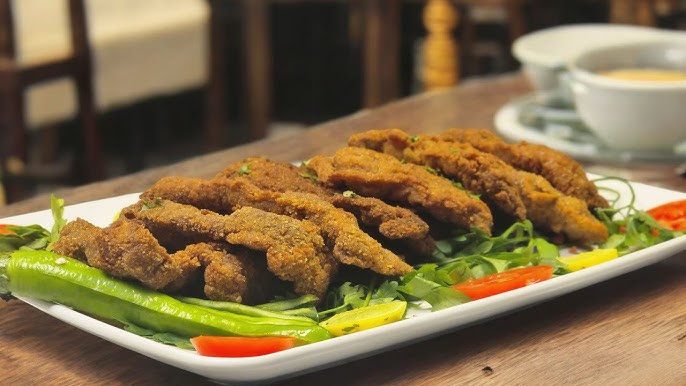 مقادير عمل الكبدة البانيه بالبقسماط