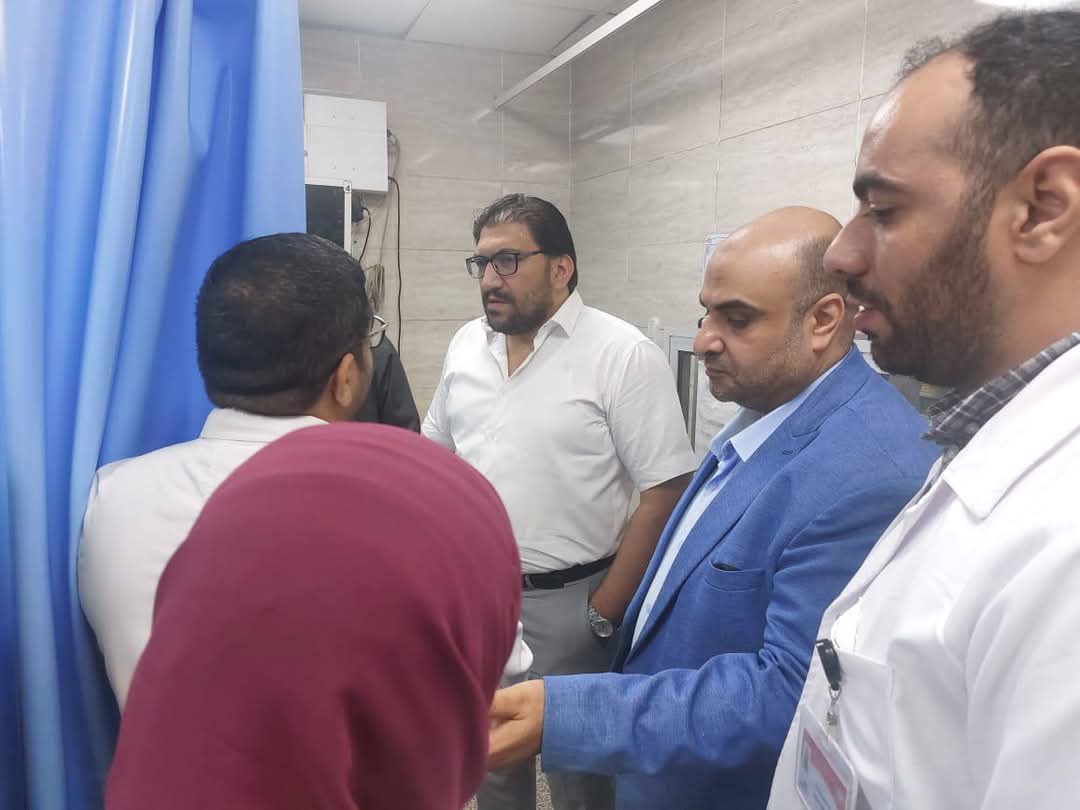 الدكتور كريم بركات مدير التأمين الصحي بالغربية