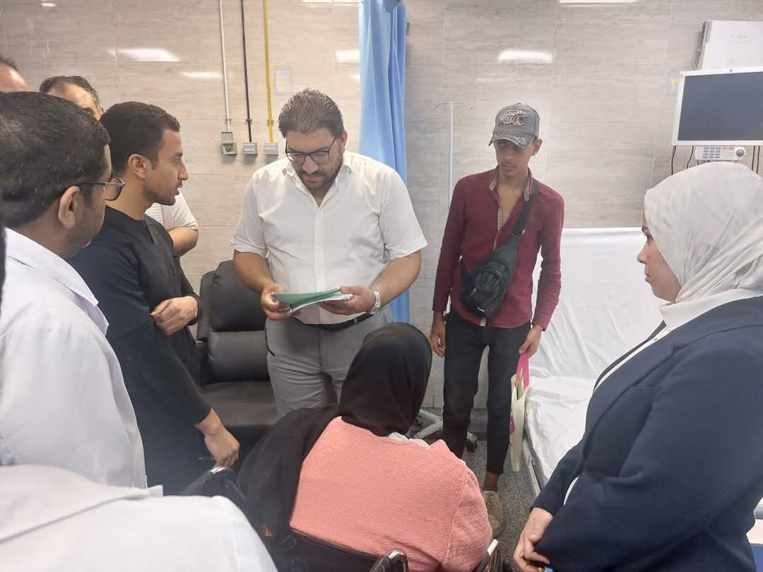 الدكتور كريم بركات مدير التأمين الصحي بالغربية