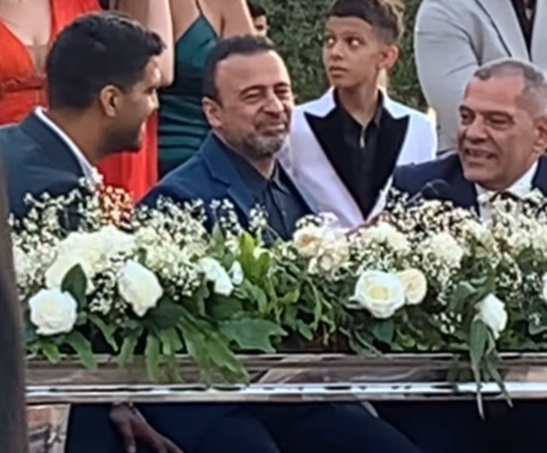 أمل رزق تحتفل بعقد قران ابنتها هيا بحضور الداعية مصطفى حسني