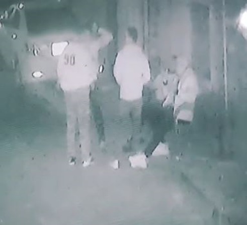 جانب من المشاجرة