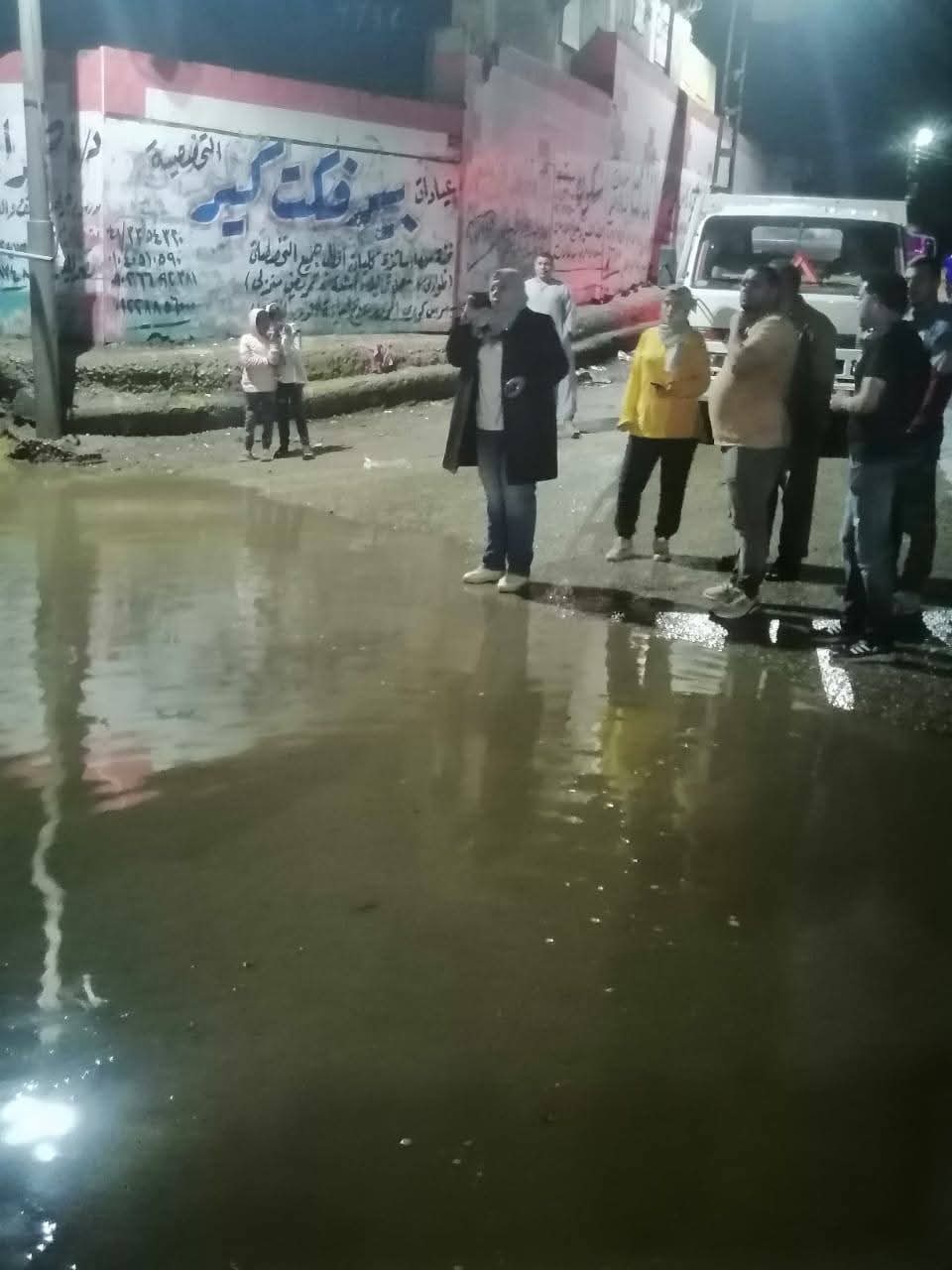 إنقاذ سيارة عالقة داخل نفق بالمنوفية بسبب شدة الأمطار 