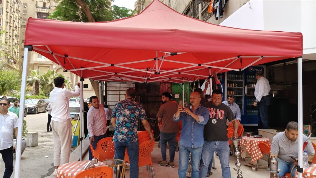 رئيس حي مدينة نصر يقود حملة مكبرة لإزالة التعديات من المحال المخالفة