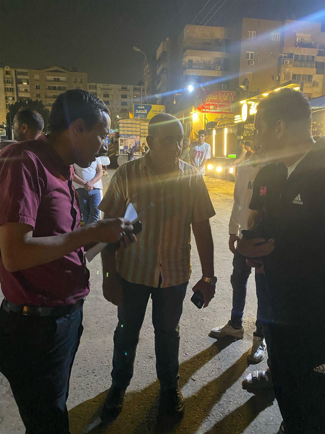 حملات لرفع الإشغالات بالنزهة