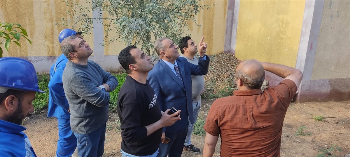 رئيس مياه الشرب بالغربية يتابع سير العمل داخل محطة سملا