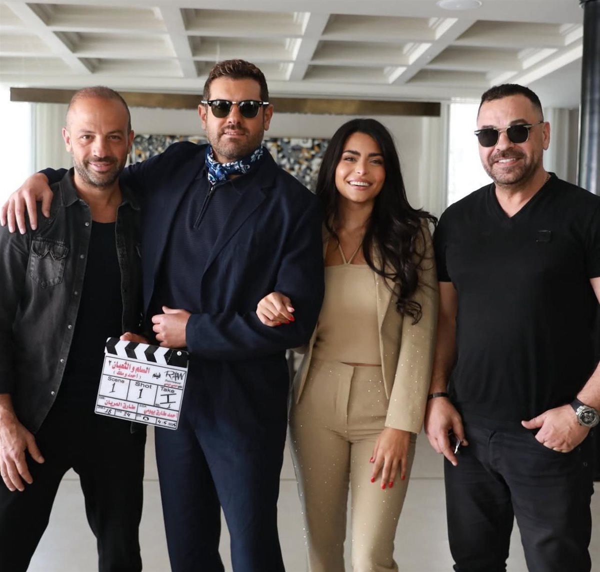 الصور الأولى لفيلم السلم والثعبان 2