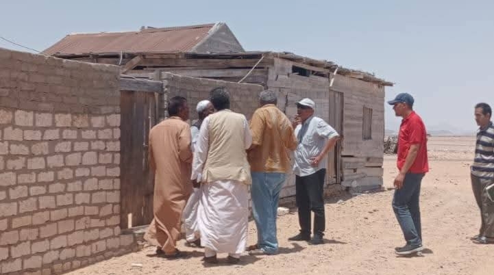 جانب من زيارة اللجنة 