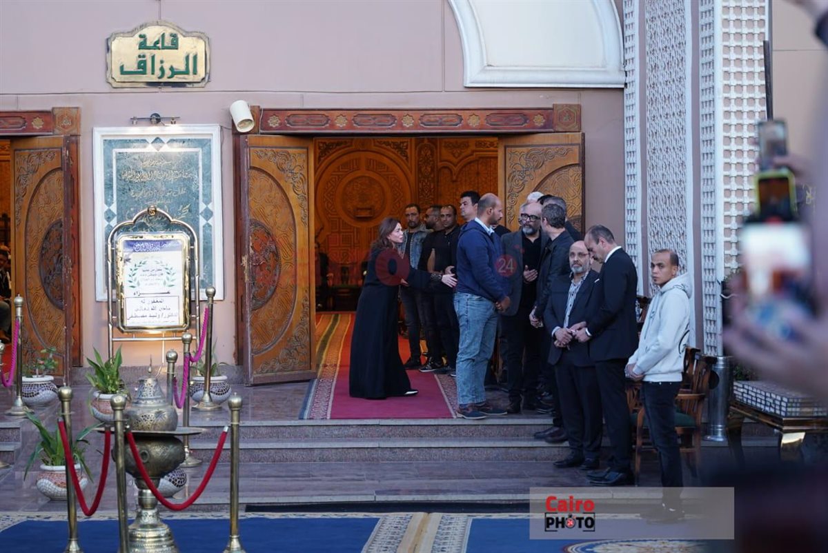 عزاء الدكتور وليد مصطفى رئيس مجلس أمناء القاهرة 24 بمسجد الشرطة بالشيخ زايد