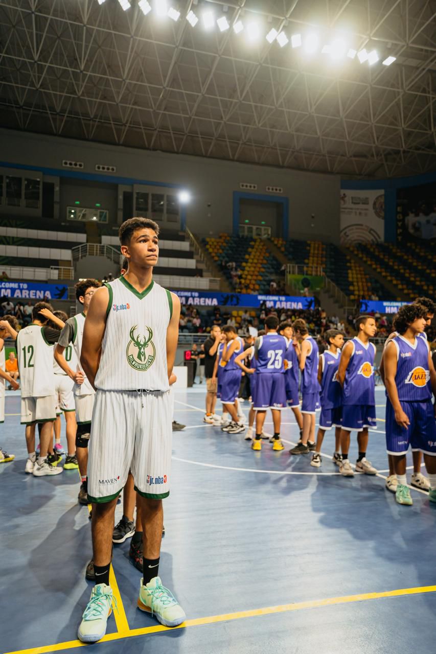 نهائيات دوري Jr NBA  في حضور النجم بلال كوليبالي