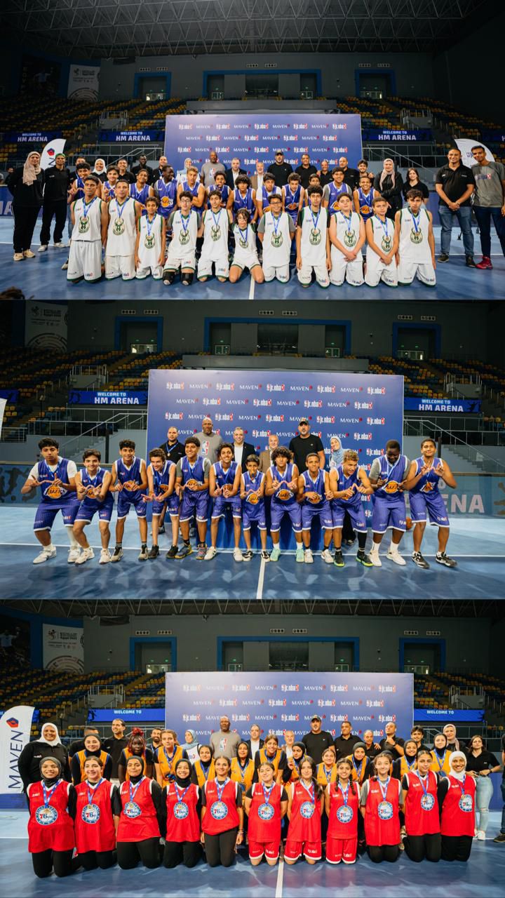  نهائيات دوري Jr NBA  في حضور النجم بلال كوليبالي