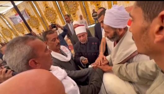 إنهاء خصومة ثأرية بين عائلتين بالفيوم 