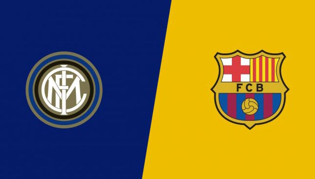 موعد بث مباشر ماتش برشلونة وإنتر ميلان اليوم في دوري أبطال أوروبا