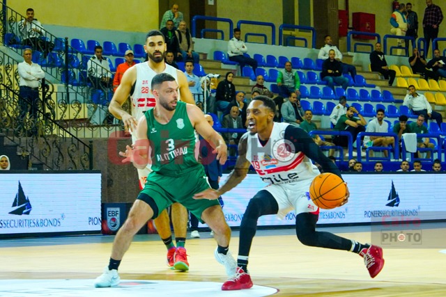 من مباراة الاتحاد السكندري والزمالك