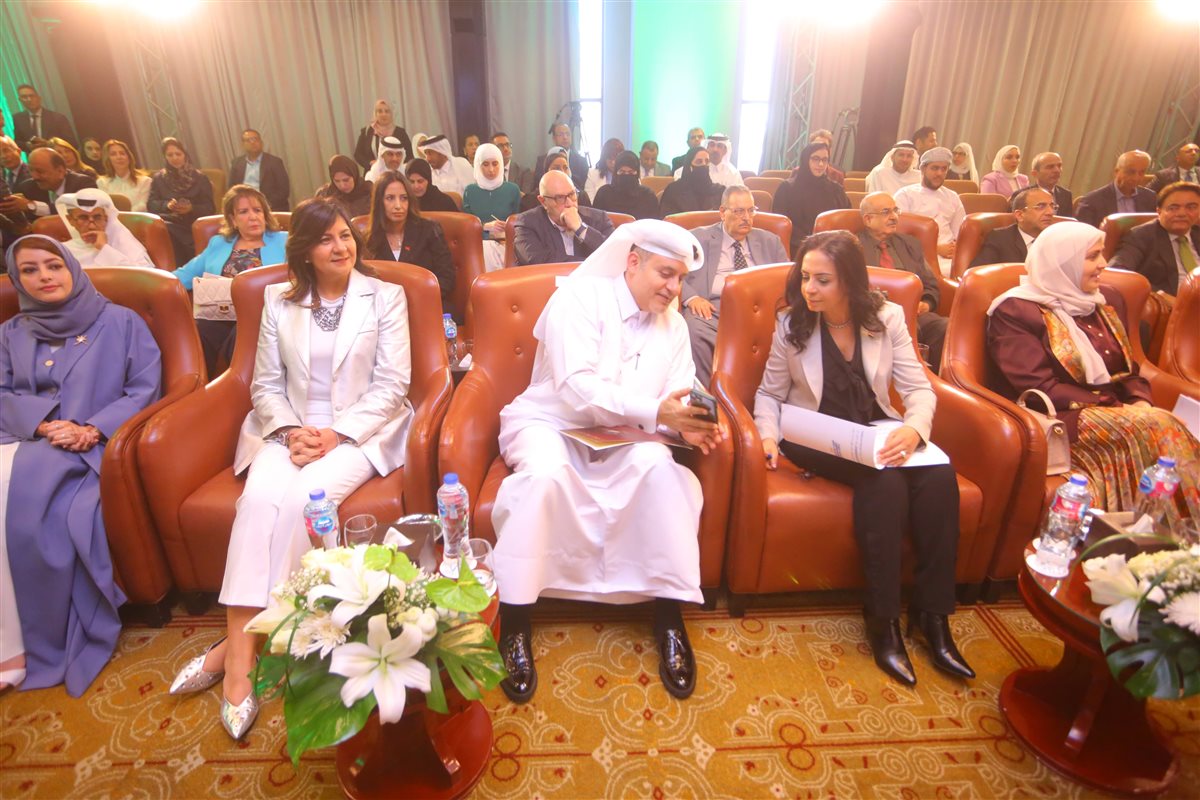 وزيرة التضامن خلال المنتدى